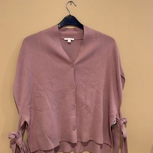 COS sleeveless button up top